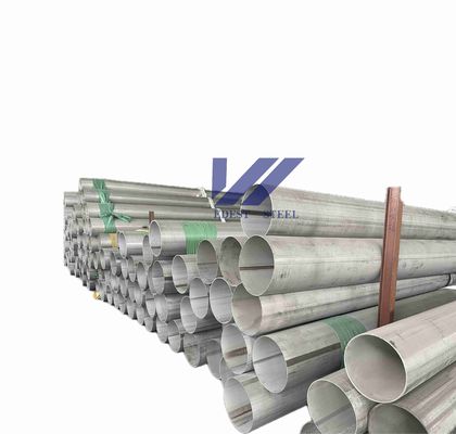Pickled Bright Polished Welded 304 Stainless Steel Tubing 5800mm 6000mm Length