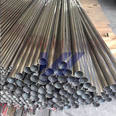 Polished Bright Brushed Surface Stainless Steel Welded Pipe For Architectural Decoration