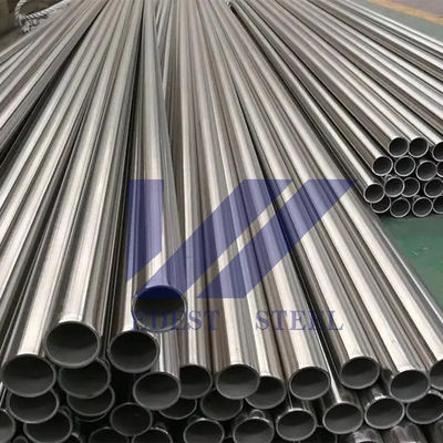 Pickled Bright Polished Welded 304 Stainless Steel Tubing 5800mm 6000mm Length