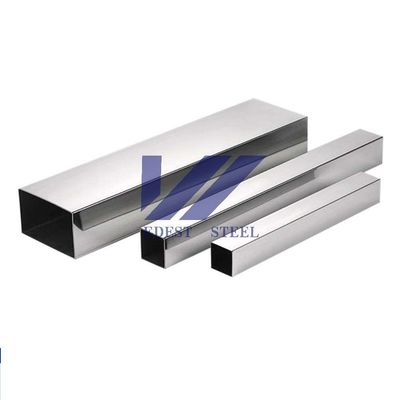 OEM 0.5-50mm Stainless Steel Hollow Section SS 316 Stainless Steel Rectangular Tubing