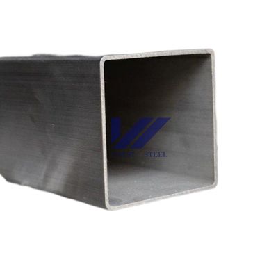 SS304 Stainless Steel Hollow Section Profile SS Rectangular Tube 6m 12m Length