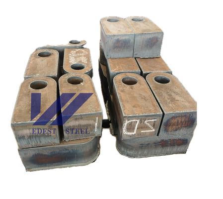 S235JR S355jr Customized Steel Plate Cutting CNC Machining Service