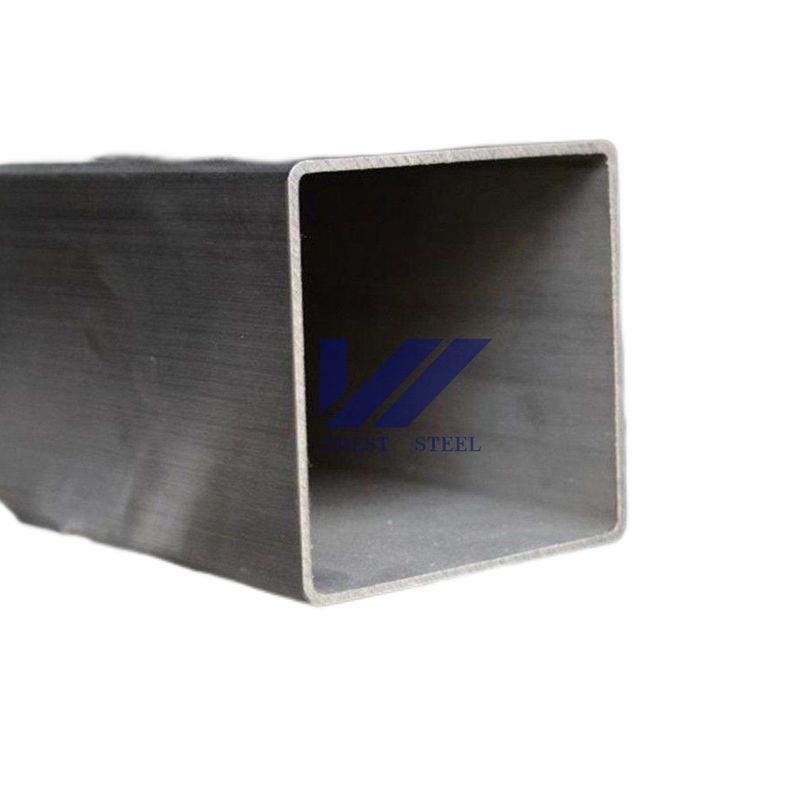 SS304 Stainless Steel Hollow Section Profile SS Rectangular Tube 6m 12m Length