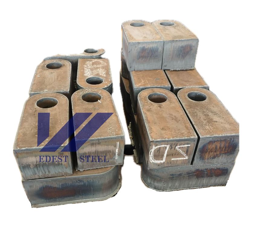 S235JR S355jr Customized Steel Plate Cutting CNC Machining Service